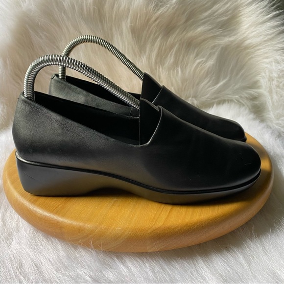 Easy Spirit‎ Shoes Womens Size 7W Black Slip On - Picture 1 of 10